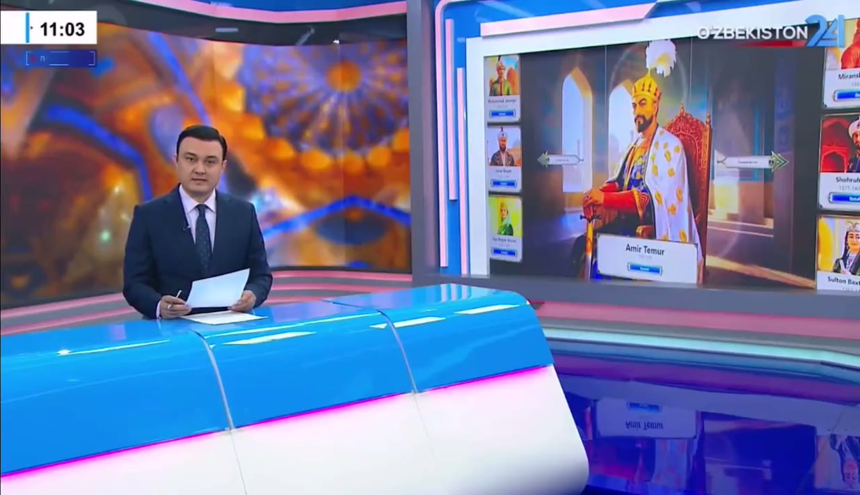 «Temuriylar davri» interaktiv ekspozitsiyasi